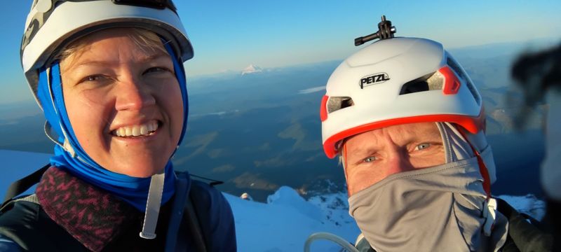 Mt. Hood summit